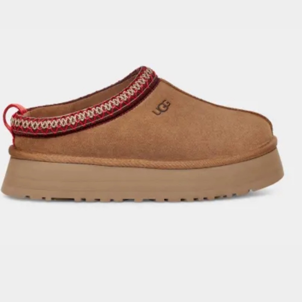 NEW Never Worn UGG Tazz Slippers in Chesnut